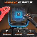 ANCEL AD410 PRO OBD2 Scanner and Battery Tester, 2-in-1 Car Diagnostic Tool, Check Engine Light, EVAP Test, Live Data, 12V