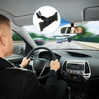 Dash Cam Mirror Mount Bracket, Rear View Mirror Back Plate Panel Kit, Car Rear View Camera Mount for 5. 5" - 12" Rearview Mirror Dash Cams