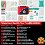 Protect Life Survival First Aid Kit for Home/Business, Camping Survival Kits | Mini Travel First Aid Kit | Camping Equipment 