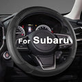 GIANT PANDA Customized Auto Steering Wheel Cover for Subaru Forester, Car Steering Wheel Cover for Subaru Outback and Crosstr