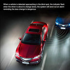 Acouto Blind Spot Detection System Kit Car Blind Spot Monitoring System BSD Distance Assistant Lane Changing Warning Reversin