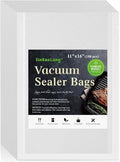 Vacuum Sealer Bags For Food - 100 Quart 11" x 16" - Commercial Grade BPA Free Bag - Durable Customized Size Food Vac Bags for