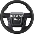 Steering Wheel Cover for Ford F150 2009-2014/ Ford Expedition 2015-2017, Car Steering Wheel Cover Protector Accessories for Ford (Black)