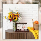 Wonderjune Key Tray for Entryway Table, with 5 Metal Hooks and Wood Base, Vintage Wood Key Tray Stand Holder for Keychain Jew