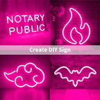 iNextStation 16.4FT/5M Pink LED Strip Lights, DC12V Silicone Neon Light Strip, IP65 Waterproof Led Rope Lights 0.98In Cuttable for DIY, LED Light Strip for Bedroom, Indoor, Outdoor(No Adapter)