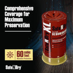 XL Gun Safe Dehumidifier - Portable Moisture Absorber, Prevents Corrosion, 450g Reusable Indicating Silica Gel Desiccant Cani