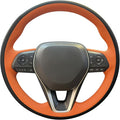 MEWANT Hand Sewn Steering Wheel Cover for Toyota Camry 2018-2019/Toyota Avalon 2019/Toyota Corolla 2019-2020/Toyota RAV4 2019 Steering Wheel Accessories