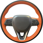 MEWANT Hand Sewn Steering Wheel Cover for Toyota Camry 2018-2019/Toyota Avalon 2019/Toyota Corolla 2019-2020/Toyota RAV4 2019 Steering Wheel Accessories