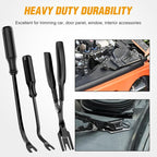 GOOACC 238Pcs Trim Removal Tool, Auto Push Pin Bumper Retainer Clip Set Fastener Terminal Remover Tool Adhesive Cable Clips K