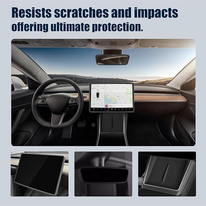 10PCS Center Console Organizer Tray for 2024 2025 2026 Tesla Model 3 Accessories, Armrest Hidden Storage Box Cup Holder Charger Pad for Model 3 Highland