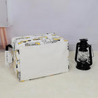 FANKANG Storage Bins, Nursery Hamper Canvas Laundry Basket Foldable with Waterproof PE Coating Large Storage Baskets for Kids