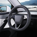Steering Wheel Cover for Tesla Model Y Juniper (2025- Present) Model 3 Highland (2024- Present), Steering Wheel Accessories for Tesla Model Y Juniper / 3 Highland
