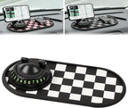 Mobile Phone Bracket Anti-Slip Mat, Multifunction Car Dashboard Mat with Temporary Parking Number, Universal Anti-Slip Car Da