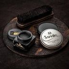 Saphir Medaille d'Or Pommadier Cream 75ml – Natural Cream Leather Shoe Polish, Leather Conditioner for Boots, Handbags