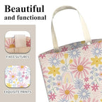 Car Trash Can, Cute Car Trash Bag, Hanging Car Organizer and Storage Bag, Trash Bin for Car Accessories, Vehicle, Travelling, Camping Cute Spring Flower