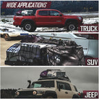 Cargo Net for Pickup Truck Bed-4' X 6' Stretches to 8' X 12'-Bungee Truck Cargo Net for Trucks, SUVs & Cars-4”x4” Mesh Sized Cargo Netting for Car Bed & Roof Rack to Hold Various Loads