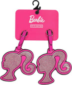 FUL Barbie 2-Piece Suitcase ID Tag Set with Adjustable Straps, Bling, Multi, One Size