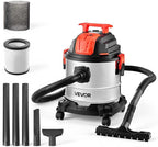 VEVOR Shop Vac, 5.8 Gallon Wet Dry Shop Vacuum, 4 Peak HP with One-Button Self-Cleaning, Dual-Filter, 900W Input Power, 1.25i