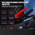 MEGAWISE 1500A Peak 16800mAh Car Battery Jump Starter Booster (up to 7L Gas or 5L Diesel Engines), 12V Portable Power with