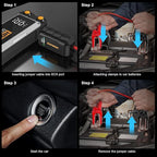 6000A Car Jump Starter, Portable Car Jumper Starter Battery Pack for All Gas and Up to 12L Diesel Engine, 12V Jump Box with