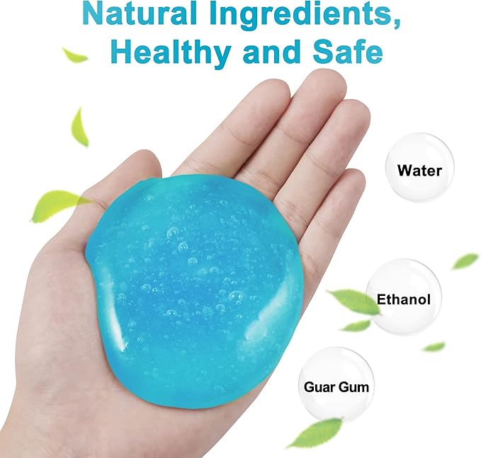 FiveJoy Universal Car Cleaning Gel Detailing Putty, Car Goop Cleaner Car Interior Cleaner Putty for Home, Office, Keyboard, C