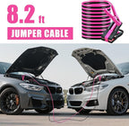 Car Roadside Emergency Kit, Vehicle Truck Safety Emergency Road Side Assistance Kits with Jumper Cables, Auto Air Compressor 