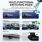 AHD 1080P Metal Backup Camera - IP69K Waterproof 170 Degree Wide Angle, Clear Night Vision Reverse Camera for Car Trucks SUV 
