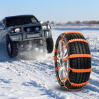 Anti Snow Chains, Snow Tire Chains, Reusable Anti-skid Snow Chains, Portable Pickup Truck and SUV Chains, Winter Tire Wheel C