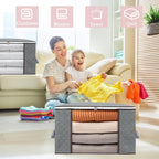 combocube Comforter Storage Bag and Under Bed Storage Containers Bundle (6-Piece Set)