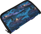 Car Tissue Holder Car Visor Organizer Tissue Box Holder for Car Sun Visor Organizer with Car Vehicle Accessories Essentials Interior for Women Men Blue Moon Campfire Pine Wave