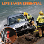 SINSEN Car Safety Hammer Set of 10 Emergency Escape Tool Auto Car Window Glass Hammer Breaker and Seat Belt Cutter Escape 2-i