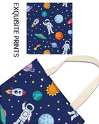Car Trash Can, Durable Hanging Car Trash Garbage Bag, Cute Automotive Garbage Cans Organizer, Cute Blue Astronauts