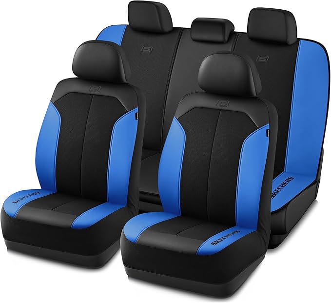 Skechers Car Seat Covers,GOGA Mat Oxford Cloth Seat Covers,Waterproof Car Seat Covers Full Sets,Automotive Universal Fit Seat
