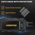 6000A Car Jump Starter, Portable Car Jumper Starter Battery Pack for All Gas and Up to 12L Diesel Engine, 12V Jump Box with