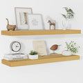 Fun Memories Floating Shelves 36 Inch Long, 9.3Inch Deep Floating Shelves for Wall, Extra Deeper & Thicker Wall Mounted Stora