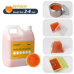 wisedry [ 2 LBS ] Reusable Desiccant Beads Silica Gel Dessicant Beads Bulk for 3D Printer Filament, Gun Safe, 2-4 mm, Color