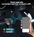 OBD2 Scanner Reader Bluetooth Wireless Auto Diagnostic Scan Tool for iOS & Android for Performance Test Bluetooth 5.4 Car Check