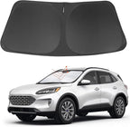 Front Windshield Sun Shade Foldable Car Front Window Sun Shade Windshield Shade Custom Fit for 2020-2026 Ford Escape Block UV Rays Car Accessories Heat Keep Cooler