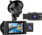 Dual Dash Cam Front and Inside FHD 1080P Dash Camera for Cars Dashcams for Cars with Infrared Night Vision, Car Camera Drivin