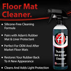 Adam's Polishes Rubber Mat & Liner Protectant (Cleaner & Protectant Combo)