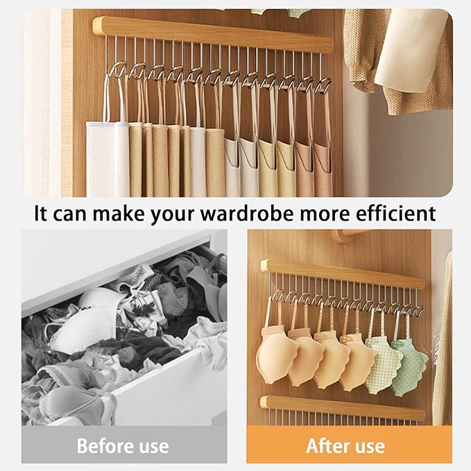 2 pack 16.2 inch valet rods for closets, extendable and pull-out wardrobe pole for belt hangers,tie hangers,bra organizer, cl