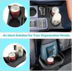 CDEFG 2022-2024 Maverick Car Cup Holder Organizer for Maverick Center Console CupHolders Expander Fit for First Row and Secon