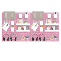 Peg Board Combination Kit, 8 Pegboards with 40 Accessories, Pegboard Wall Organizer for Office, Nursery & Home Storage, Key H