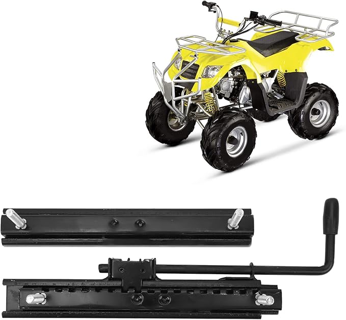 Seat Slide Rails Double Locking Seat Slider 2pcs Seat Slider Track Strong Strength Seat Sliding Fit for Go Kart Four Wheel Off Road Utv