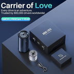 Smart Car Air Freshener, Car Air Freshener Diffuser with 100ml Perfume, Long Lasting Lasts 6 Months, RGB Music Syncing Light,