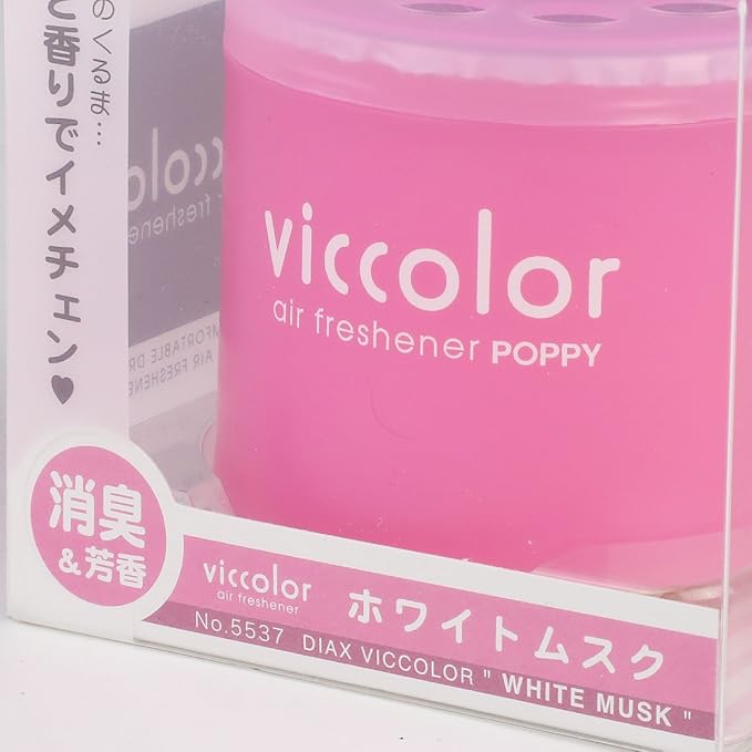 Auto Dynasty VicColor Gel Based Japanese Under-The-Car Air Refresher/Odor Eliminator Can (White Musk Scented)