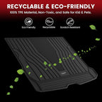 LASFIT Cargo Mat for Mercedes Benz GLC SUV 2026 2025 2024 2023 300/43 AMG (Not Fit Coupe & PHEV), All Weather TPE Non-Slip Cargo Liner Custom Fit GLC 2023-2026 Trunk Mat, Black
