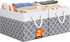 StorageTastic Storage Bin,Collapsible Storage Basket For Organizing,Large Storage Boxes With Rope Handles,Storage Containers,