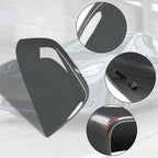 Jaronx Compatible with Tesla Model Y Side Mirror Cover 2020 2021 2022 2023, Rearview Door Wing Mirror Cover Cap Replacement for Tesla Model Y Accessories (Grey, Right)