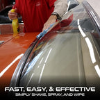 Formula 1 Glass Cleaner with Rain Repellent - Windshield Cleaning Spray for Streak-Free Finish, Improve Visability in Rain, S